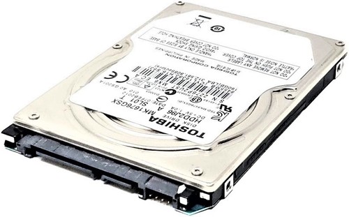 120GB SATA NOTEBOOK FESTPLATTE TOSHIBA MK1234GSX 2,5'' #NFP419