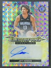 Jett Howard 2025-26 Topps Finest Electrifying Signatures Auto #ESG-JA