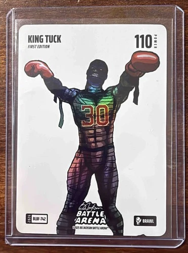 2026 Bo Jackson Battle Arena King Tuck #RHBF-16 Red Headlines Battlefoil