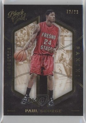 2016-17 Panini Black Gold Collegiate 72/99 Paul George #80 v6g