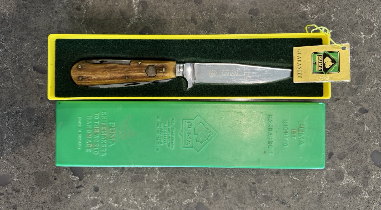 Puma Knife GameKeeper Model 3591. Date stamped 29771