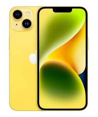 Apple iPhone 14 5G 128GB Yellow - Gelb (6.1 Zoll) Dual-Sim iOS Smartphone 