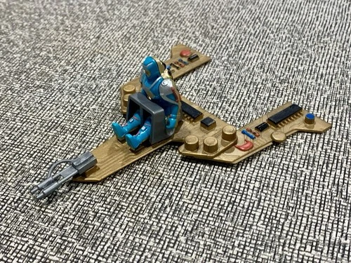 Mattel Computer Warriors ROMM Action Figure Circuit Board Glider Complete Read