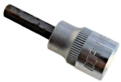 Cornwell Tools CBS142 1/4'' SAE Hex Bit Socket Driver 3/8'' Drive Chrome