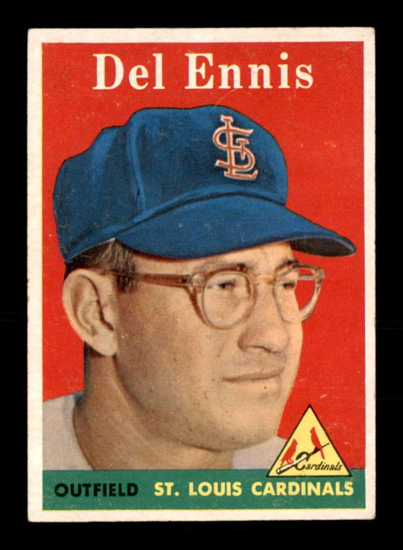 Del Ennis trading card