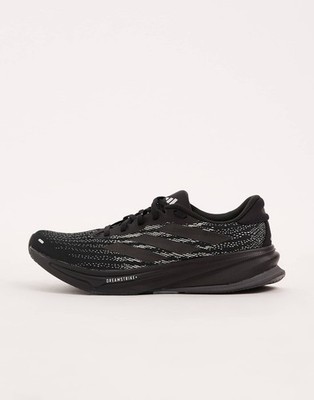 adidas Running Supernova Rise 2 Trainers in Black and Silver