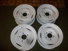 1961-1991 FORD 2wd TRUCK Restored 15X6" & 15x5.5" STEEL WHEELS 5x5.5" lugs