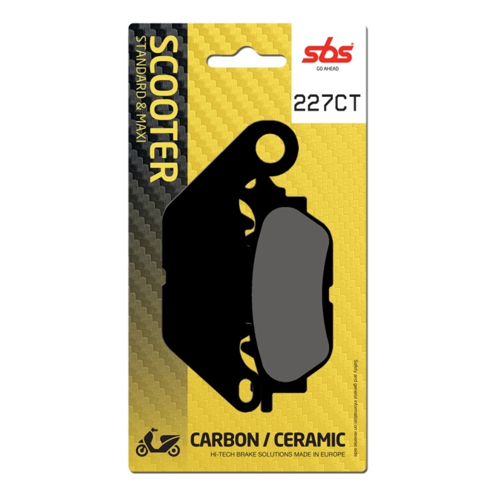 SBS P227-CT Brake Pad For Motorcycle Spare Parts Accessories Replacement Parts