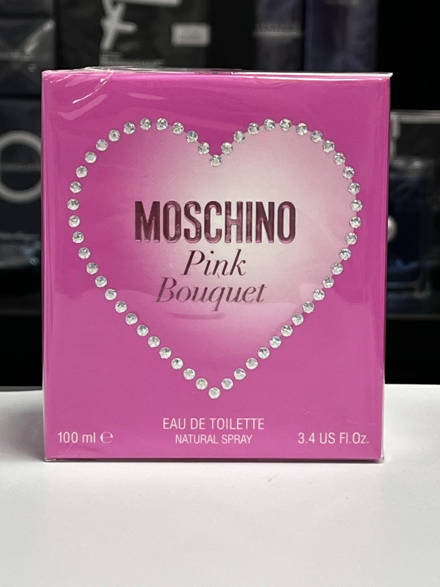 Moschino Pink Bouquet Eau de Toilette for Women 3.4 fl. oz