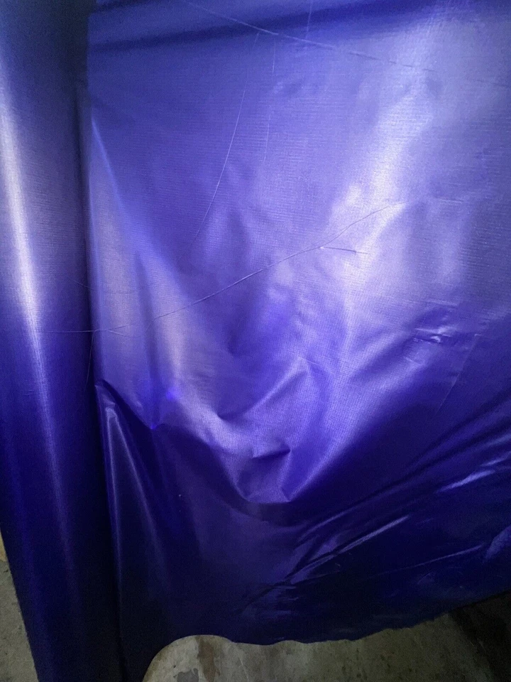 Purple Nylon Ripstop (DWR) Fabric 70 Denier 64” Water-Repellent Camping Tent - Image 2 of 3