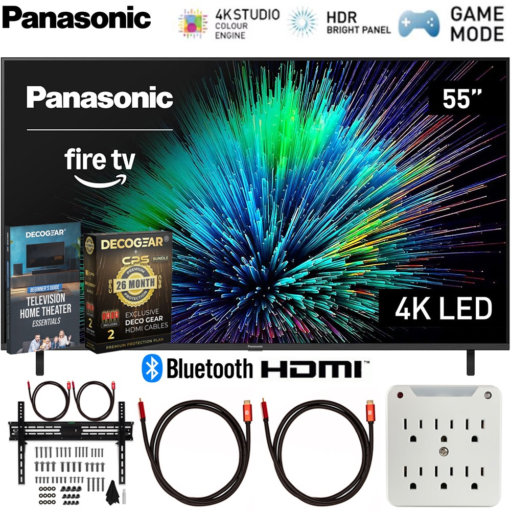 Panasonic 55 inch LED 4K Ultra HD Smart Fire TV with 26 Mont