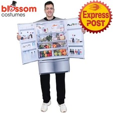 EY415 Refrigerator Fridge Food Snacks Unisex Kitchen Novelty Funny Party Tunic