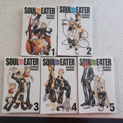 Soul Eater Manga Vol 1 - 5 Book Lot Yen Press Atsushi Ohkubo