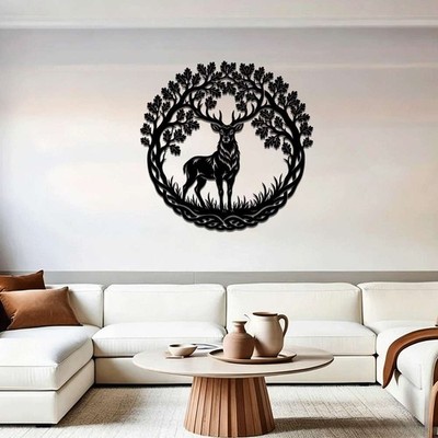 Rustic Style Metal Wall Art Exquisite Home Decoration Living Room