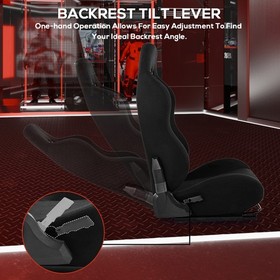Supllueer Racing Simulator Cockpit With Seat & Monitor Stand Fits Logitech G29