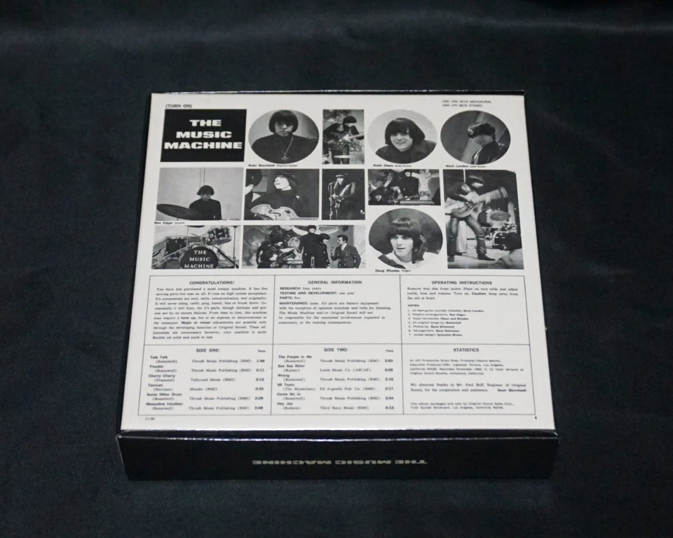 US 60's Garage & Psych Mini LP CD 5 Titles Set + Promo Box Paper Sleeve Obi JPN Foto 4 de 4