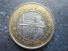 2004 Flin Flon Manitoba Bi-metal $3 Three Dollar