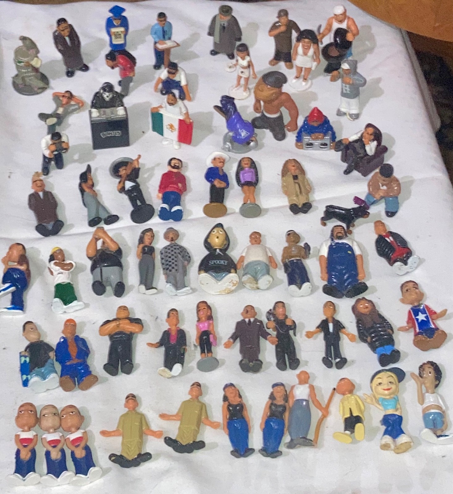Lot of 60 lil homies mixed series some rare dog clown 2 twins 1 triplet