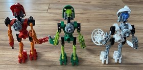 Lego Bionicle TOA MATA Complete Set 8531-8536 with BOULDER & 5 Manuals