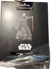 2025 Hallmark Disney Star Wars  DARTH NIHILUS NYCC SDCC  Event Exclusive LAST