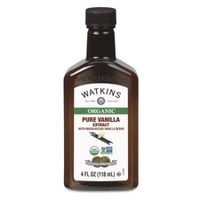 Watkins Pure Vanilla Extract 4 Fl Oz Organic Non Gmo Gluten Free Award Winning