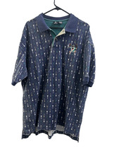 Vintage Taz Tasmanian Devil Golf Polo AOP Warner Bros All Over Print 90s XXL