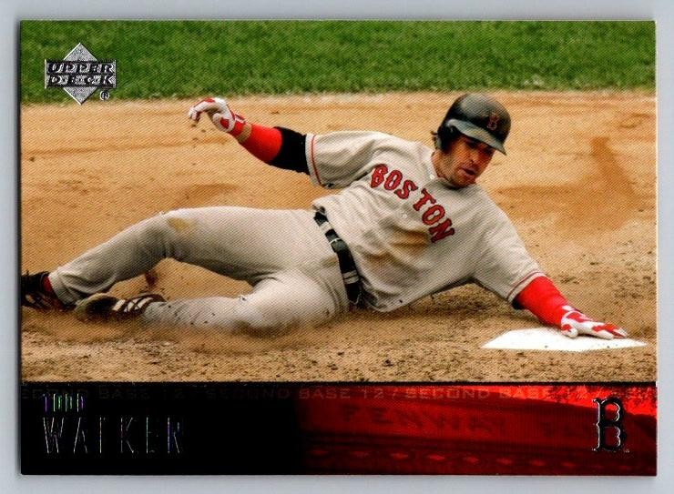 2004 Upper Deck Todd Walker #95 Boston Red Sox