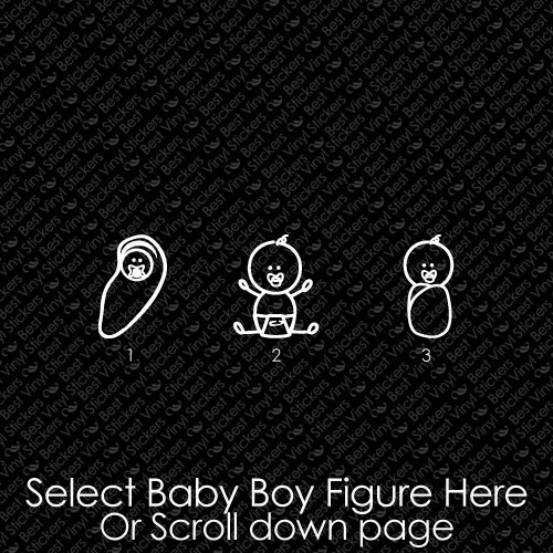 FAMILY CUSTOM STICKER CAR WINDOW MOM DAD TEENS KIDS BABY VINYL DECAL (FS-02) - Picture 10 of 23