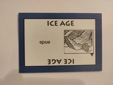 PERSPECTIVE Time Line Game 1992 card used ICE AGE World History free shipping