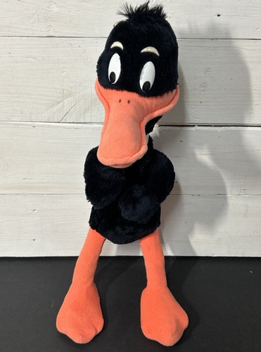 Vintage Mighty Star 1971 Daffy Duck 20 Zoll Plüschtier - Looney Tunes