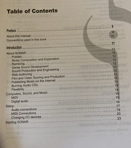 Cakewalk Roland Sonar 8.5 Producer & Studio User's Guide Manual Book To Keyboard - Picture 4 of 6
