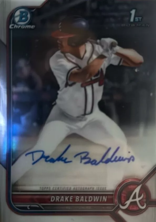 Drake Baldwin trading card