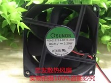 SUNON PE80252B3-D010-AA9 8025 DC24V 3.29W 8CM 2-Wire Inverter Silent Cooling Fan