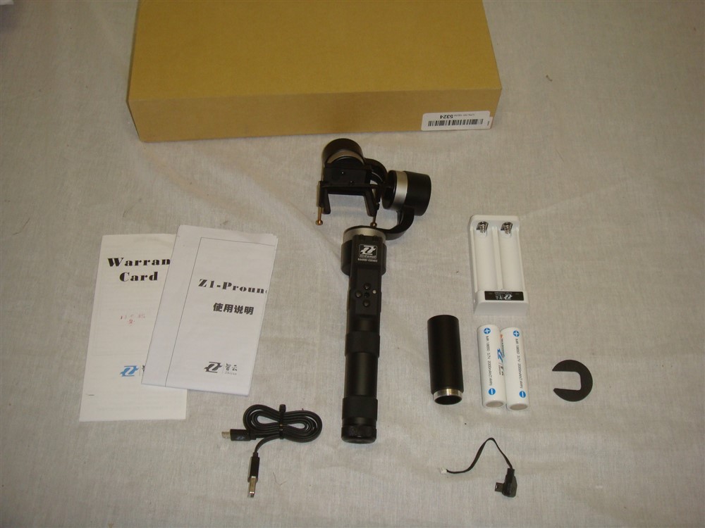 ZHIYUN Z1 PROUND 3 AXIS SPORTS VIDEO STABILIZER FOR GOPRO HERO 3/4