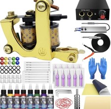 Complete Tattoo Kit For Beginners Tattoo Supply Kit
