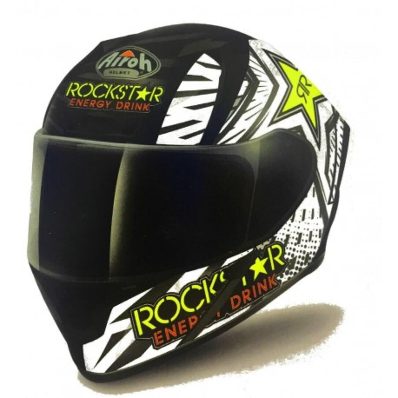 Casco Helmet Integral Valor Rockstar Matt AIROH Size XXL más Reciente