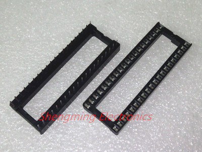 100PCS 40 Pin DIP40 Integrated Circuit IC Sockets Adaptor Solder Type