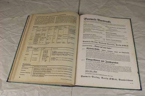 B10/ Rund ums Haus - 7 Hefte Bauwelt Verlag geb. als Buch - ab 1934 , 29x21 /S28 - Bild 21 von 22