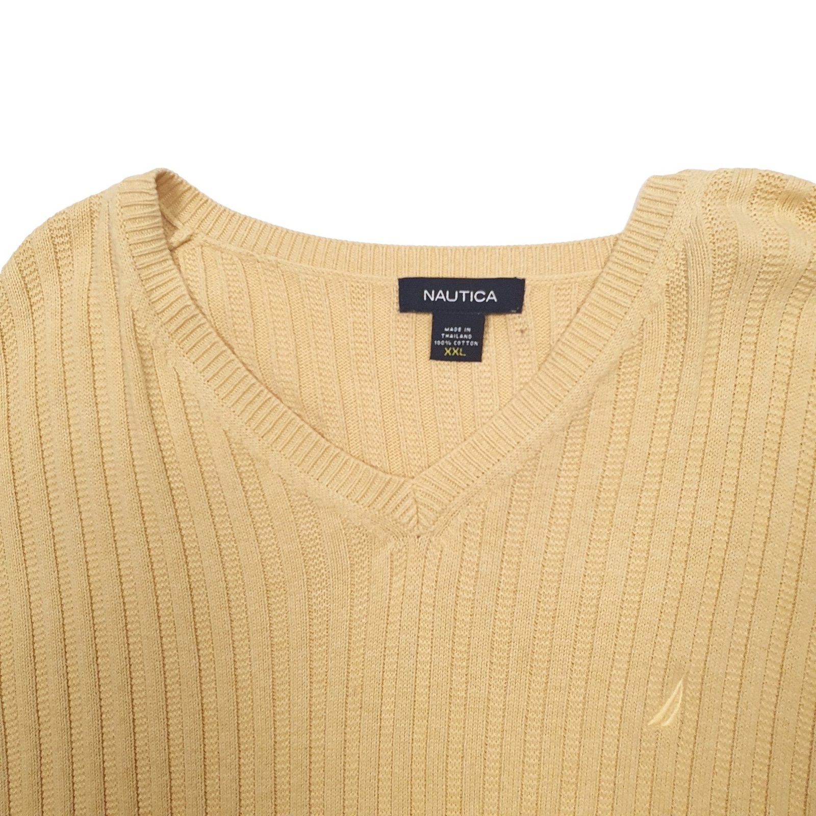 NAUTICA Crewneck Knit Jumper Sweatshirt Mens XXL image 2
