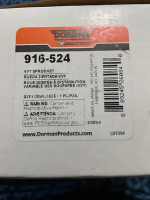 Dorman 916-524 Engine Variable Valve Timing (VVT) Sprocket Compatible with Selec