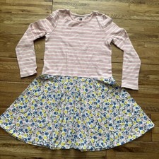 Tea Collection Long Sleeve Twirl Dress Size 8