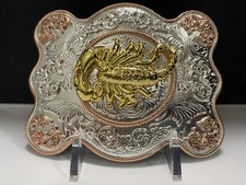 Scorpion western cowboy style belt buckles for men