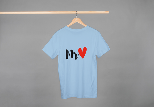 Cute Mr Love T-Shirt, Valentine's Day Gift, Couple Shirt, Anniversary Apparel,