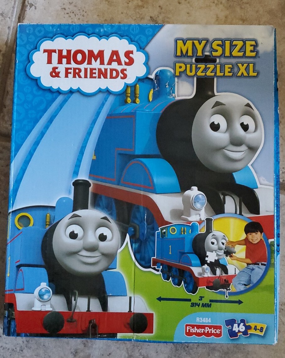 Thomas & Friends my size XL Puzzle 46 pieces ages 4-8 damaged | eBay