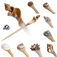 Hairsticks Haarnadeln Muschel und Resin  Hairpin Haarstab Haarforke