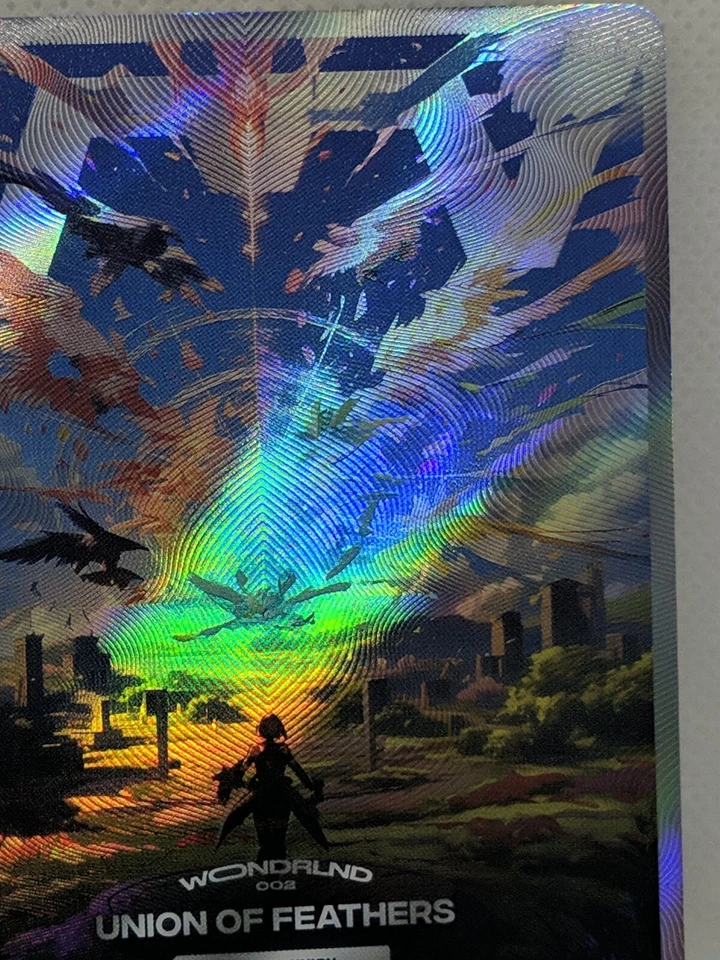 Wondrlnd TCG Starlight Genesis Union Of Feathers SR - Image 2 of 4