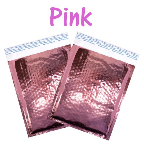 8.5x12 Holographic, Pink, Teal METALLIC BUBBLE MAILERS, Poly Padded Envelopes! - Picture 38 of 79