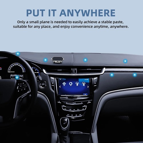 360° Magnetic Car Mobile Phone Holder Stand Mount For iPhone Samsung Universal - Picture 12 of 16