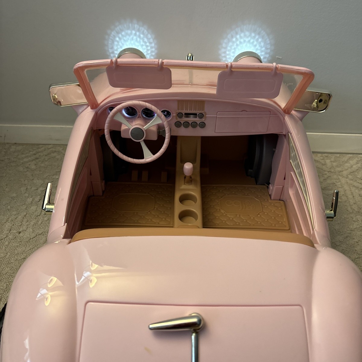 OG Our Generation Pink Retro Convertible Cruiser Any 25” Dolls! FM