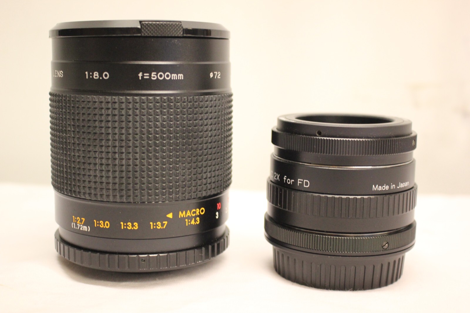 CENTON MC MIRROR CAMERA LENS f=500mm 18.0 WITH JESSOP AUTO